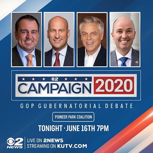 You won’t want to miss this. Tune in tonight at 7 for our last debate before Election Day! #WrightBishop2020 #utpol